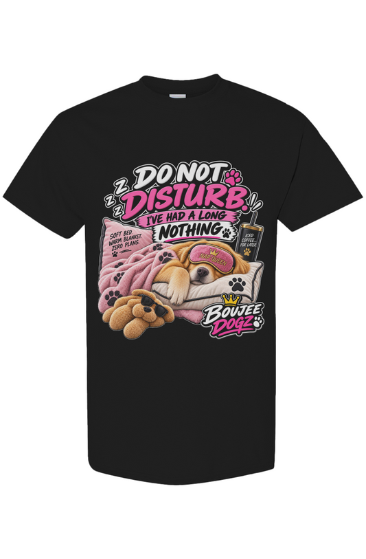 Do Not Disturb. I've Had A Long Nothing.