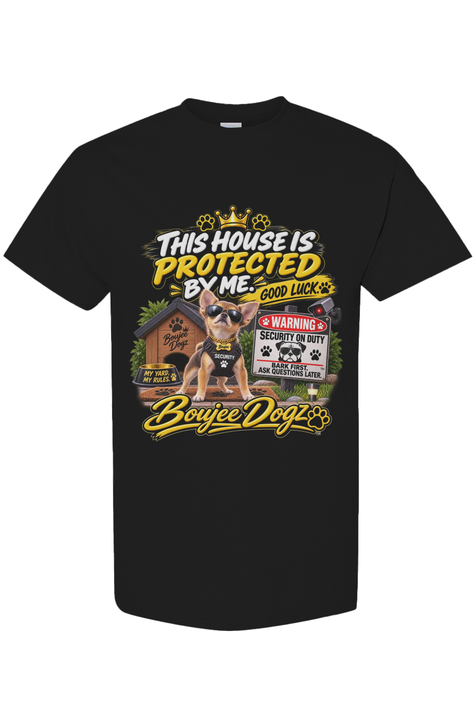 This House Is Protected By Me - front
