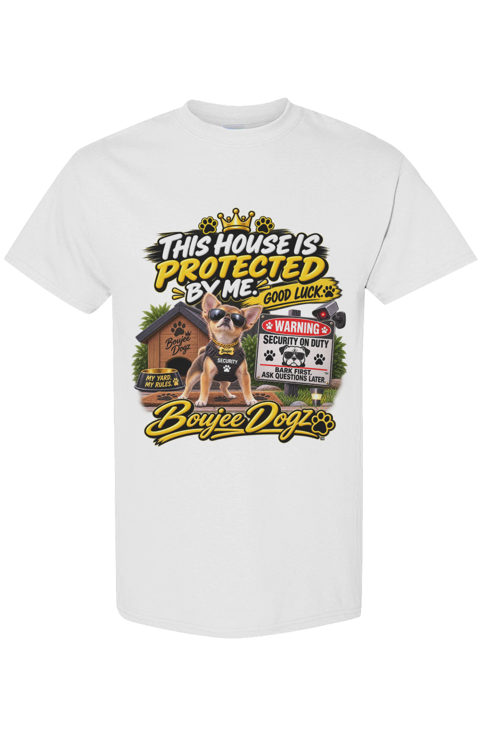 This House Is Protected By Me - back