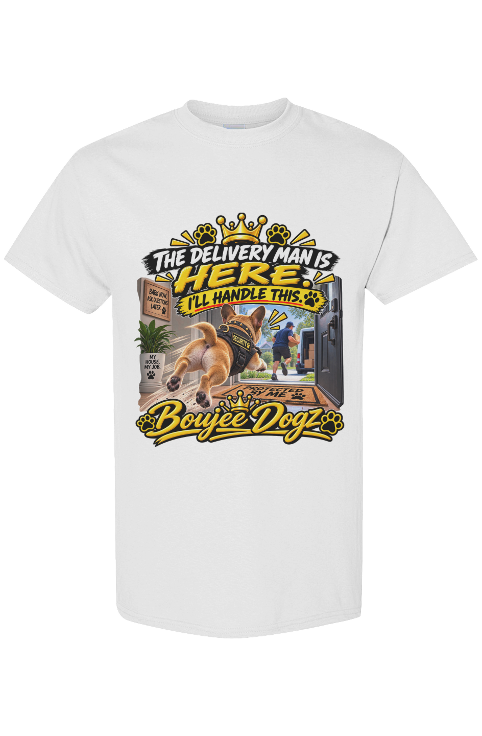 The Delivery Man Is Here - back