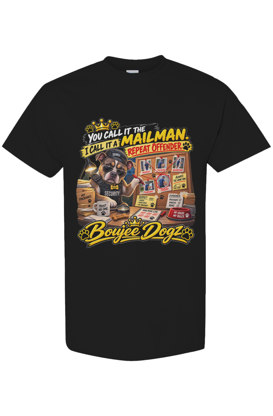 You Call It The Mailman - front